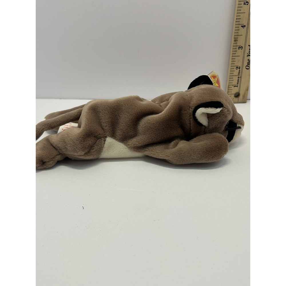 Ty Beanie Baby Canyon the Cougar Mountain Lion 1998 Plush Stuffed Animal NEW HTF